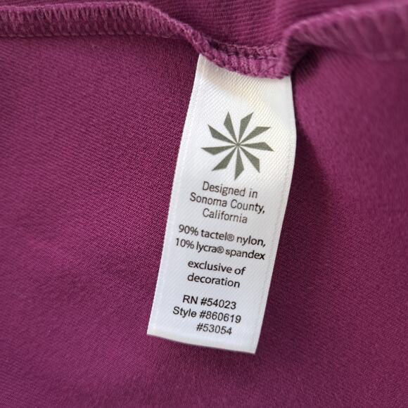 Athleta Agara Wrap Cardigan Jacket Purple Causal Athleisure - Picture 6 of 9